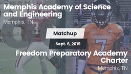 Matchup: Memphis Academy of S vs. Freedom Preparatory Academy Charter  2019