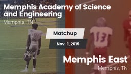 Matchup: Memphis Academy of S vs. Memphis East  2019