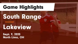 South Range vs Lakeview Game Highlights - Sept. 9, 2020