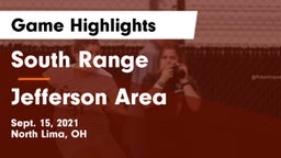 South Range vs Jefferson Area Game Highlights - Sept. 15, 2021