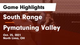 South Range vs Pymatuning Valley  Game Highlights - Oct. 25, 2021