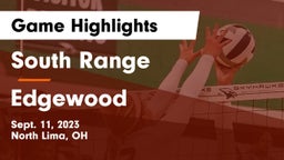 South Range vs Edgewood Game Highlights - Sept. 11, 2023