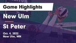 New Ulm  vs St Peter Game Highlights - Oct. 4, 2022