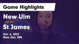New Ulm  vs St James  Game Highlights - Oct. 6, 2022