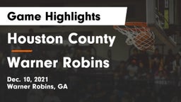 Houston County  vs Warner Robins   Game Highlights - Dec. 10, 2021