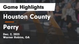 Houston County  vs Perry  Game Highlights - Dec. 2, 2023