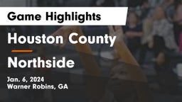 Houston County  vs Northside  Game Highlights - Jan. 6, 2024