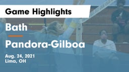 Bath  vs Pandora-Gilboa  Game Highlights - Aug. 24, 2021