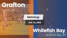Matchup: Grafton  vs. Whitefish Bay  2016