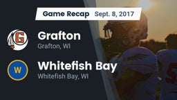 Recap: Grafton  vs. Whitefish Bay  2017