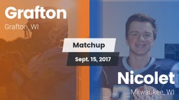 Matchup: Grafton  vs. Nicolet  2017