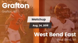 Matchup: Grafton  vs. West Bend East  2018
