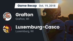 Recap: Grafton  vs. Luxemburg-Casco  2018