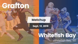 Matchup: Grafton  vs. Whitefish Bay  2019