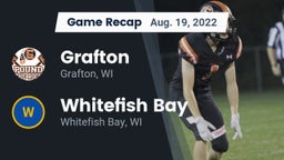 Recap: Grafton  vs. Whitefish Bay  2022