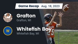 Recap: Grafton  vs. Whitefish Bay  2023