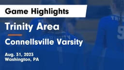 Trinity Area  vs Connellsville Varsity Game Highlights - Aug. 31, 2023