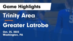 Trinity Area  vs Greater Latrobe Game Highlights - Oct. 25, 2023