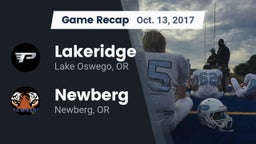 Recap: Lakeridge  vs. Newberg  2017