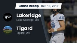 Recap: Lakeridge  vs. Tigard  2019