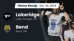 Recap: Lakeridge  vs. Bend  2019