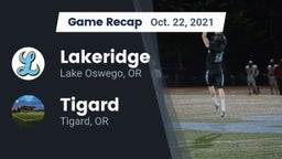 Recap: Lakeridge  vs. Tigard  2021