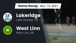 Recap: Lakeridge  vs. West Linn  2021