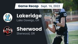 Recap: Lakeridge  vs. Sherwood  2022