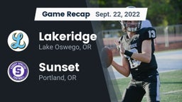 Recap: Lakeridge  vs. Sunset  2022