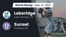 Recap: Lakeridge  vs. Sunset  2023