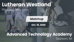 Matchup: Lutheran  vs. Advanced Technology Academy  2020