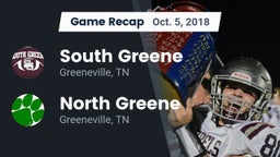 Recap: South Greene  vs. North Greene  2018