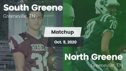 Matchup: South Greene High Sc vs. North Greene  2020