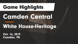 Camden Central  vs White House-Heritage  Game Highlights - Oct. 16, 2019