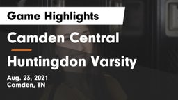 Camden Central  vs Huntingdon  Varsity Game Highlights - Aug. 23, 2021