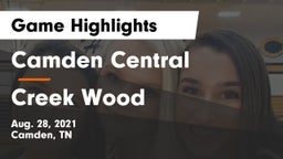 Camden Central  vs Creek Wood  Game Highlights - Aug. 28, 2021