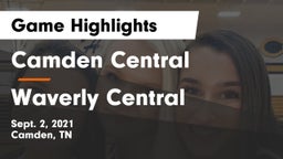 Camden Central  vs Waverly Central  Game Highlights - Sept. 2, 2021