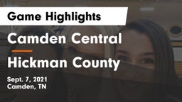 Camden Central  vs Hickman County  Game Highlights - Sept. 7, 2021
