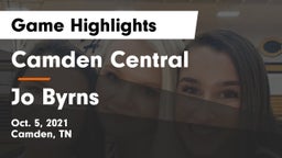 Camden Central  vs Jo Byrns  Game Highlights - Oct. 5, 2021