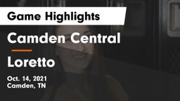 Camden Central  vs Loretto  Game Highlights - Oct. 14, 2021