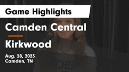 Camden Central  vs  Kirkwood  Game Highlights - Aug. 28, 2023