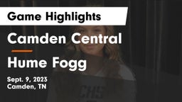Camden Central  vs Hume Fogg Game Highlights - Sept. 9, 2023