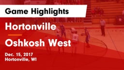 Hortonville  vs Oshkosh West  Game Highlights - Dec. 15, 2017