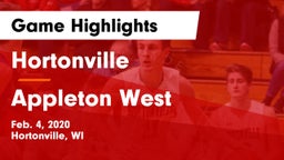 Hortonville  vs Appleton West  Game Highlights - Feb. 4, 2020