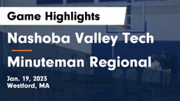 Nashoba Valley Tech  vs Minuteman Regional Game Highlights - Jan. 19, 2023