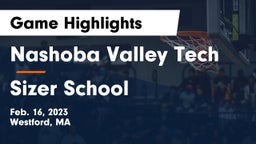 Nashoba Valley Tech  vs Sizer School Game Highlights - Feb. 16, 2023