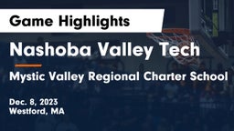 Nashoba Valley Tech  vs Mystic Valley Regional Charter School Game Highlights - Dec. 8, 2023