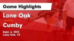 Lone Oak  vs Cumby Game Highlights - Sept. 6, 2022