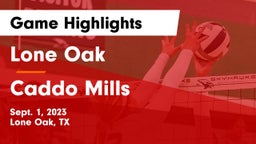 Lone Oak  vs Caddo Mills  Game Highlights - Sept. 1, 2023