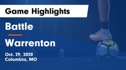 Battle  vs Warrenton  Game Highlights - Oct. 29, 2020